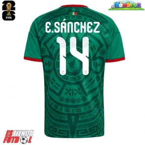 México Erick Sanchez #14 Primera Equipación Mundial 2026 Manga Corta